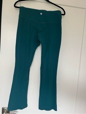 lululemon athletica Teal Wide-Leg Leggings